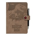 CUADERNO PREMIUM A5 CON BOLIGRAFO PROYECTOR JURASSIC PARK