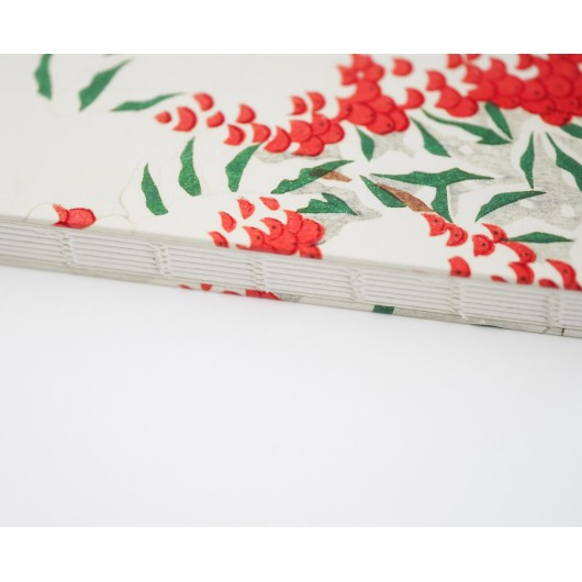 CUADERNO ENCUADERNACION ARTESANAL A5 JAPANESE FLYCATCHERS KOKONOTE