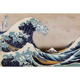 POSTER THE GREAT WAVE OFF KANAGAWA