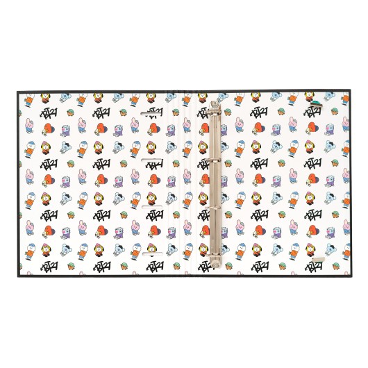 CARPETA 4 ANILLAS PREMIUM BT21 STREET MOOD