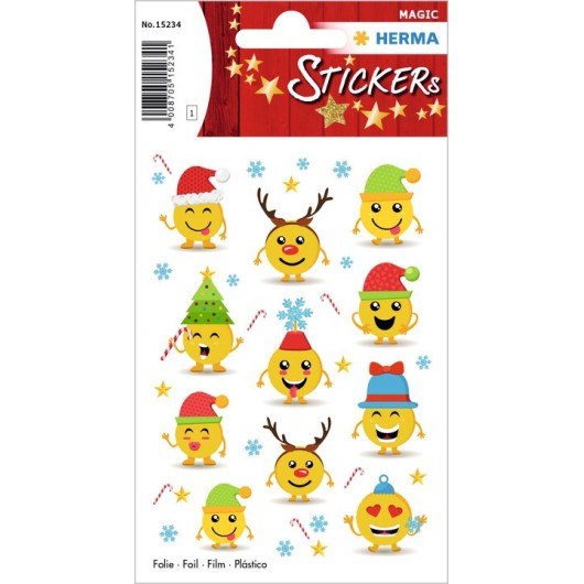 PEGATINAS MAGIC EMOJIS NAVIDAD