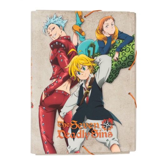 CARPETA SOLAPAS PREMIUM THE SEVEN DEADLY SINS