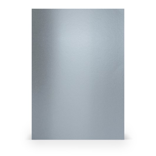 TARJETA A4 PAPERADO 5 UNIDADES PLATA