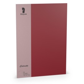 FOLIO A4 COLORETTI 10 UNIDADES BURDEOS