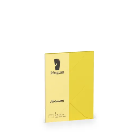 SOBRE C7 COLORETTI 5 UNIDADES AMARILLO