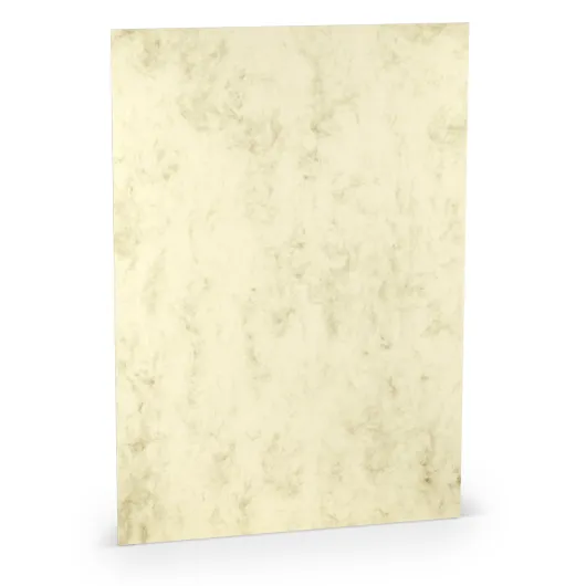 TARJETA A4 COLORETTI 10 UNIDADES MARMOL CREMA