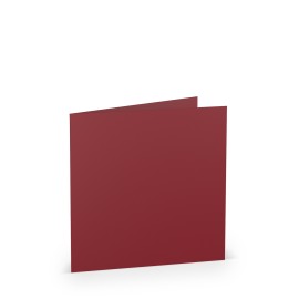 TARJETA DOBLE 157X157 COLORETTI 5 UNIDADES BURDEOS 2