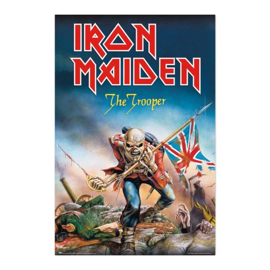 POSTER IRON MAIDEN THE TROOPER