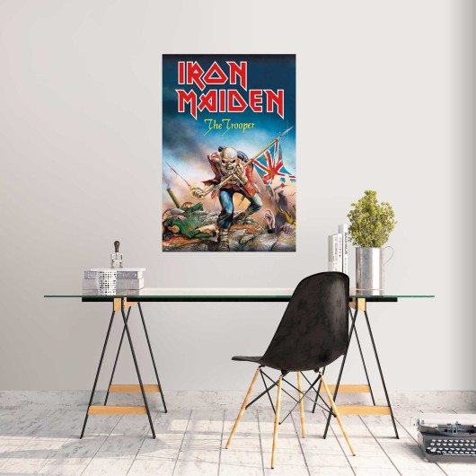 POSTER IRON MAIDEN THE TROOPER