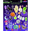 PEGATINAS CLASSY HALLOWEEN BRILLO EN LA OSCURIDAD