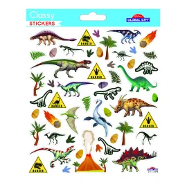 PEGATINAS CLASSY DINOSAURIOS 2