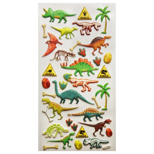 PEGATINAS TWEENY FOAMY DINOSAURIOS