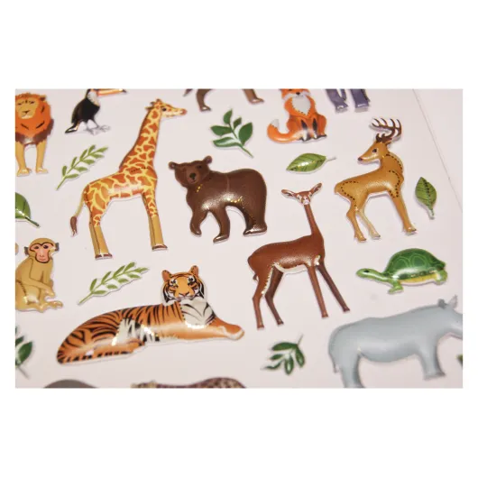 PEGATINAS TWEENY FOAMY ANIMALES AFRICANOS