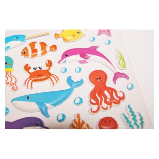 PEGATINAS TWEENY FOAMY DELFINES