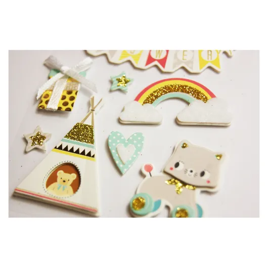 PEGATINAS SCENY SCRAP & DECO BABY RELIEVE