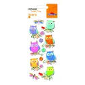 PEGATINAS SCENY SCRAP & DECO BUHOS RELIEVE