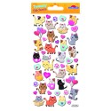 PEGATINAS TWEENY FOAMY GATOS JUGANDO
