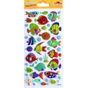 PEGATINAS TWEENY FOAMY PECES GLITTER