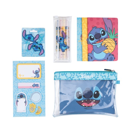 KIT DE PAPELERIA DISNEY STITCH TROPICAL