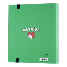 CARPETA 4 ANILLAS PREMIUM KETNIPZ 2