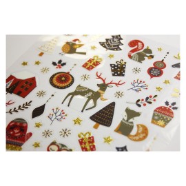 CLASSY CHRISTMAS STICKERS VARIOUS CHRISTMAS ELEMENTS 2