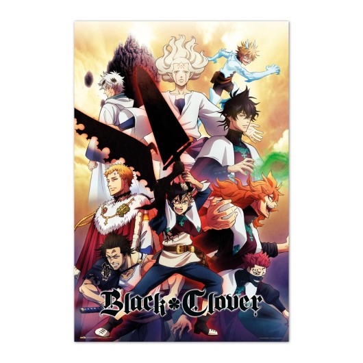 BLACK CLOVER - REINCARNATION ARC POSTER 