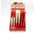 LOVE HEART ERASABLE BIROS