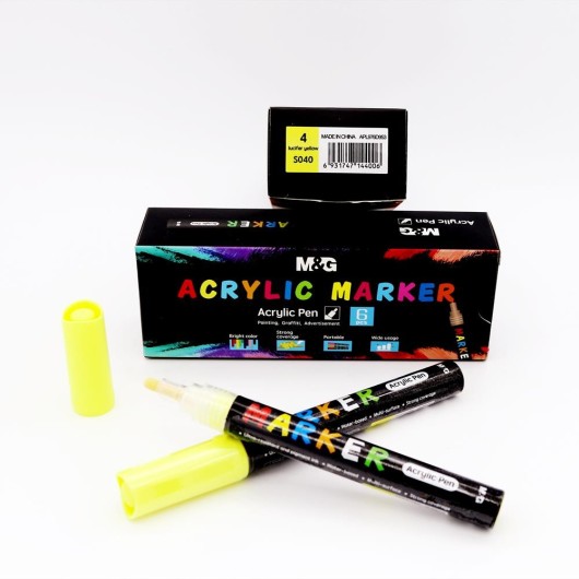 DRY ACRYLIC PAINT PEN AMARI 4 S040