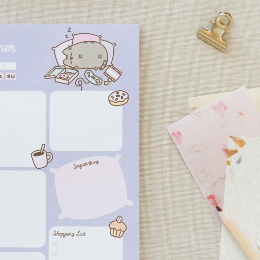 PUSHEEN MOMENTS A5 DAILY PLANNER