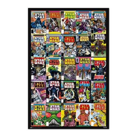 POSTER STAR WARS CLASSIC COVER COMIC