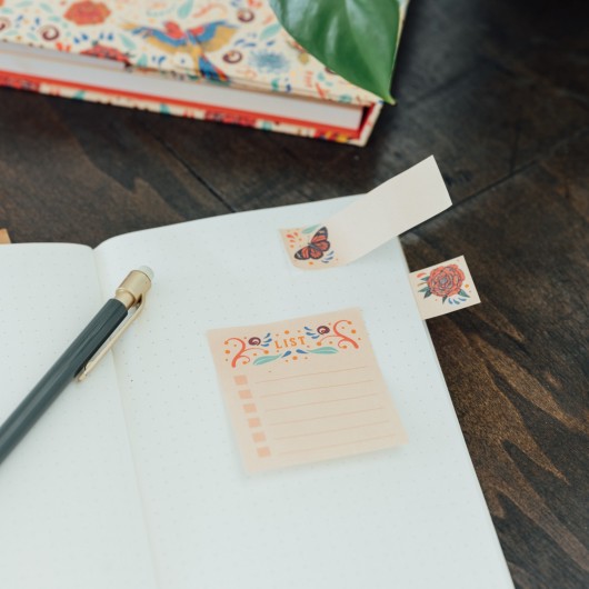 FRIDA KAHLO WEEKLY PLANNER WITH STICKY NOTES