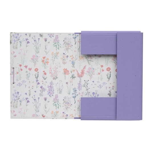 WILD FLOWERS FILE FOLDER