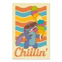 STITCH CHILLIN POSTER