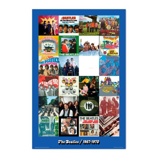  THE BEATLES ERA 1967-1970 POSTER
