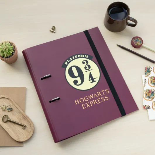 HARRY POTTER 9 3/4 2 RING BINDER