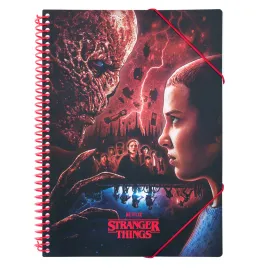 STRANGER THINGS A4 PRESENTATION DISPLAY BOOK