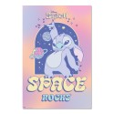 DISNEY STITCH SPACE ROCKS POSTER 