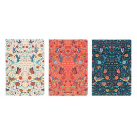 FRIDA KAHLO VIVA LA VIDA PACK OF 3 A5 NOTEBOOKS 2