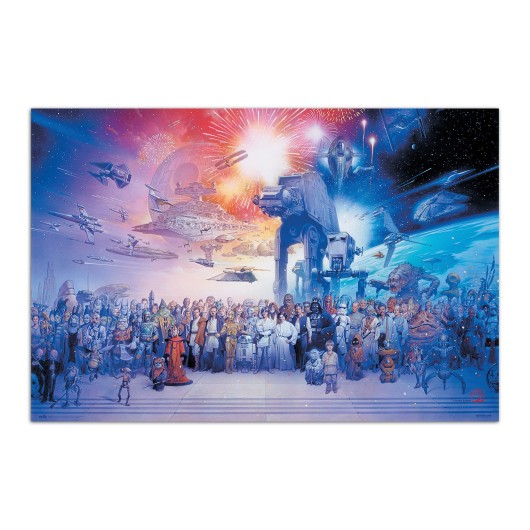 POSTER STAR WARS LEGACY CHARACTERS