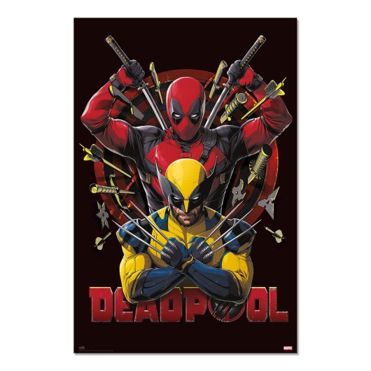 MARVEL DEADPOOL AND WOLVERINE 2 POSTER 