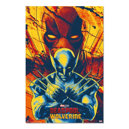 MARVEL DEADPOOL AND WOLVERINE 3 POSTER 