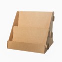 KRAFT DESKTOP STICKERS DISPLAY 2 SHELVES (NO MERCHANDISE) 