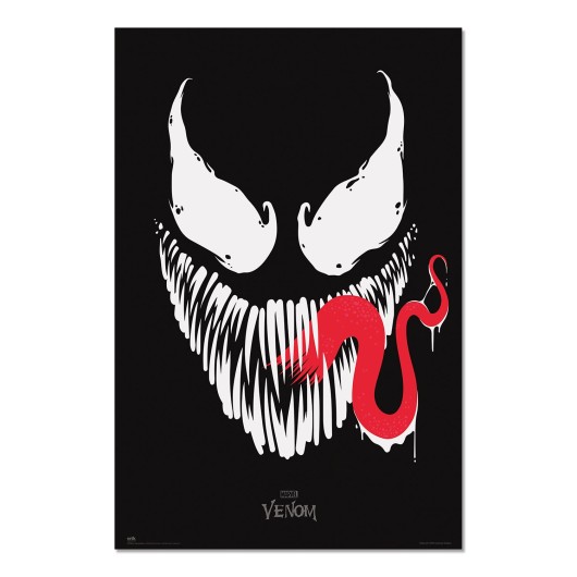 MARVEL VENOM BLACK FACE POSTER 