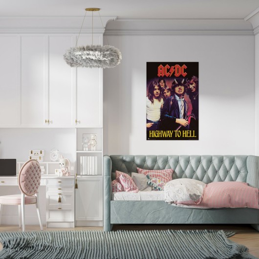 AC/DC HIGHWAY TO HELL POSTER