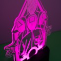 SQUID GAME LED TABLE LAMP
