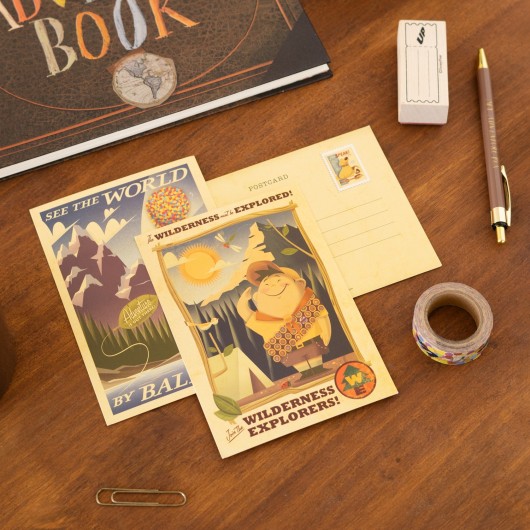 DISNEY PIXAR UP MY ADVENTURE BOOK SCRAPBOOK SET