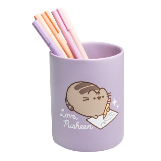 PUSHEEN MOMENTS CERAMIC PEN HOLDER