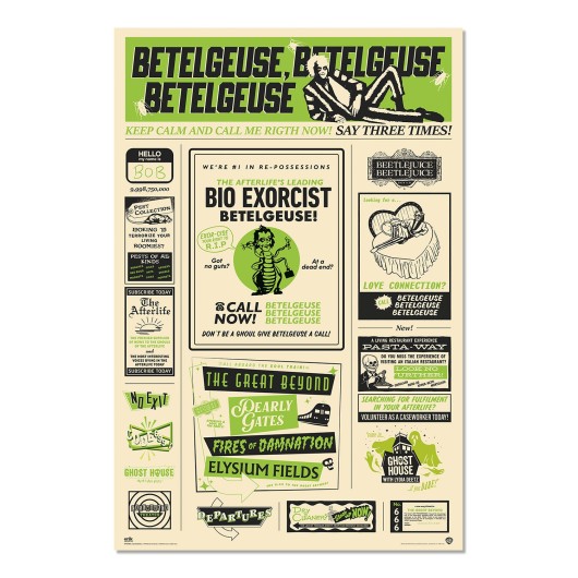 BEETLEJUICE 2 POSTER 