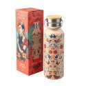 FRIDA KAHLO VIVA LA VIDA STEEL BOTTLE WITH HANDLE