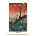PLUM PARK AT KAMEIDO UTAGAWA HIROSHIGE POSTER